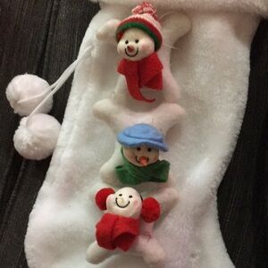 Festive Snowman Christmas Stocking